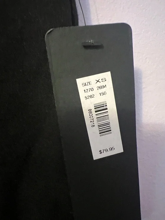 THE LIMITED Zipper Back Black Pencil Skirt - Picture 3 of 5